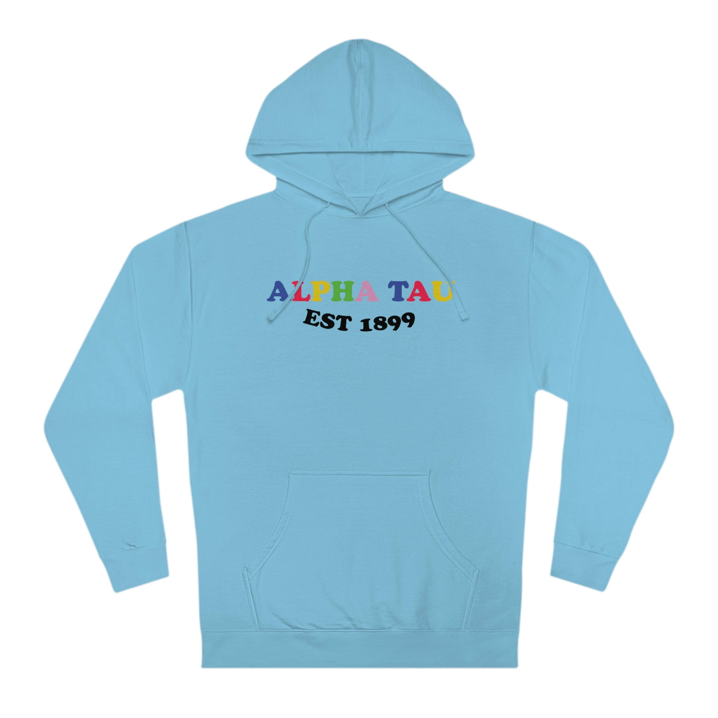 Alpha Sigma Tau Colorful Sorority Sweatshirt AlphaTau Hoodie
