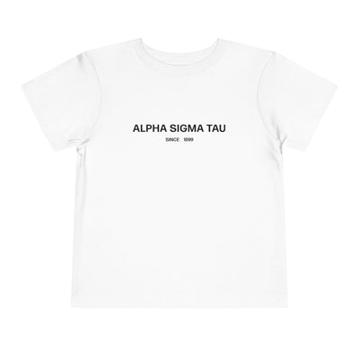 Alpha Sigma Tau Sorority Baby Tee Crop Top