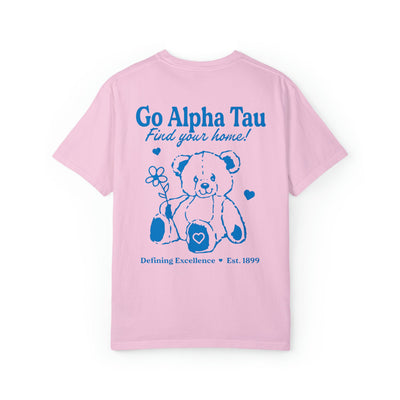 Alpha Sigma Tau Teddy Bear Sorority T-shirt