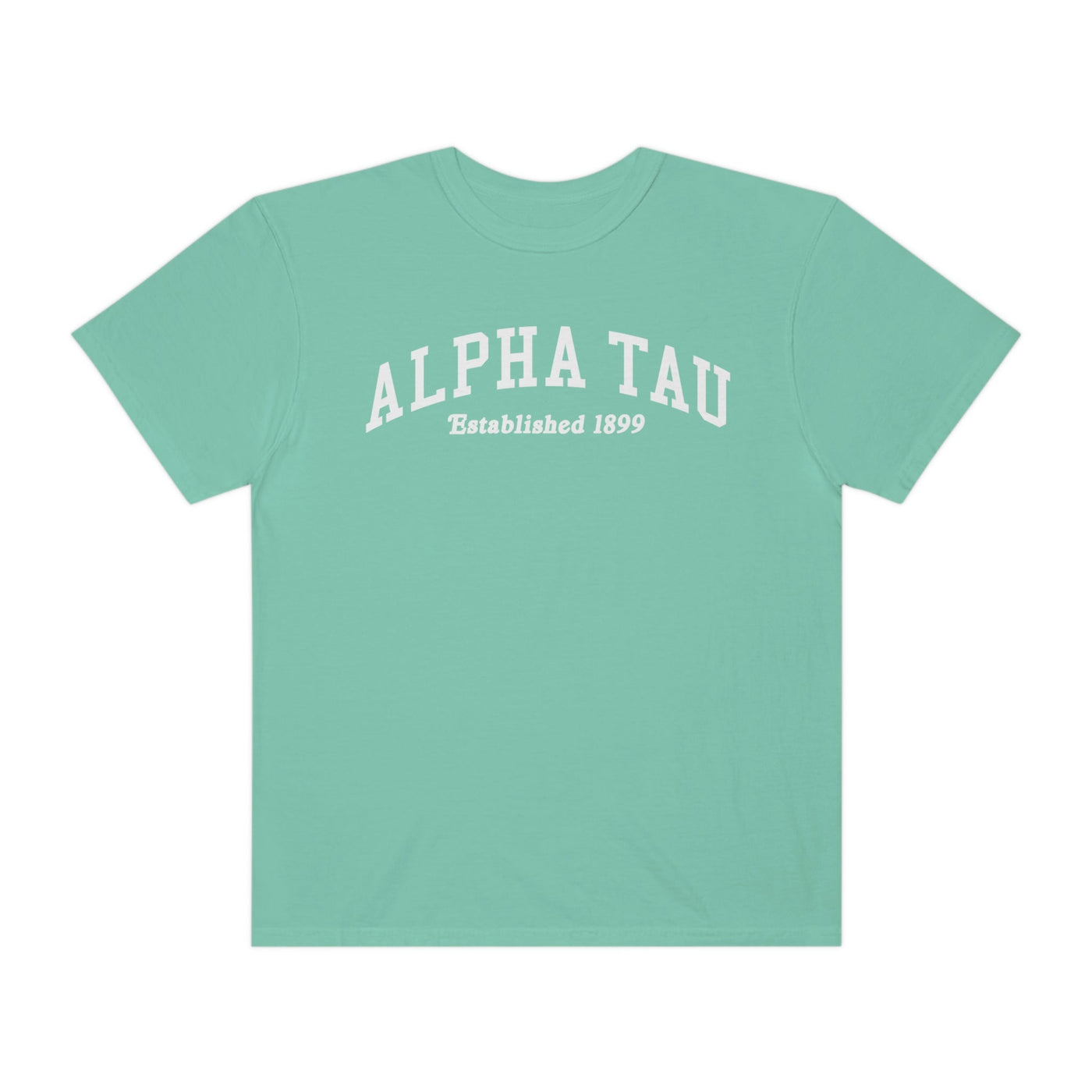 Alpha Sigma Tau Varsity College Sorority Comfy T-Shirt