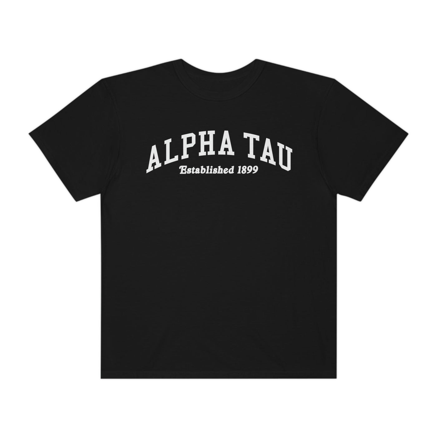 Alpha Sigma Tau Varsity College Sorority Comfy T-Shirt