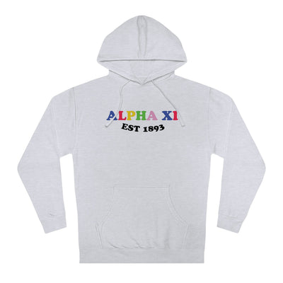 Alpha Xi Delta Colorful Sorority Sweatshirt Alpha Xi Hoodie
