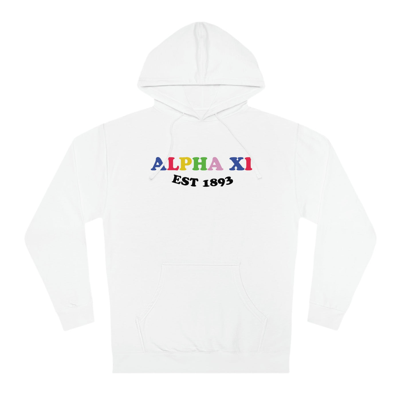 Alpha Xi Delta Colorful Sorority Sweatshirt Alpha Xi Hoodie