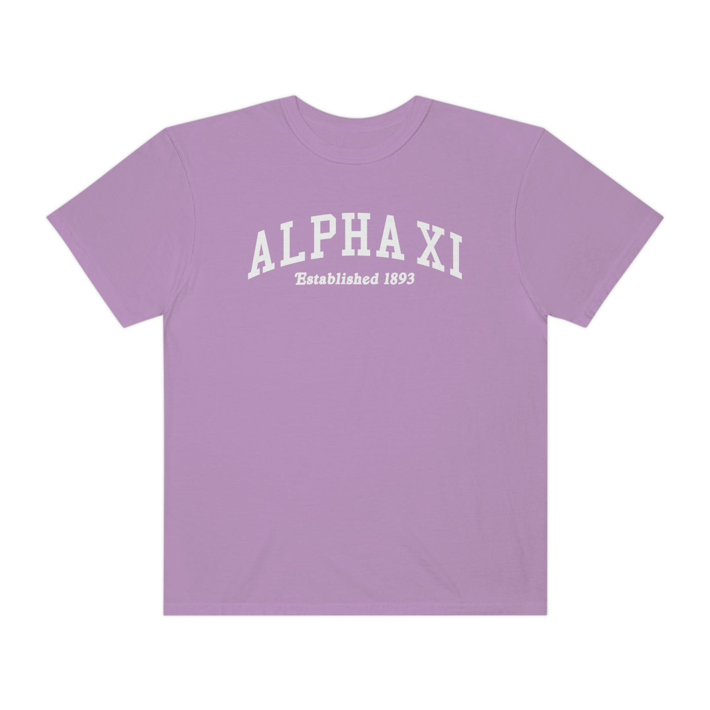 Alpha Xi Delta Varsity College Sorority Comfy T-Shirt
