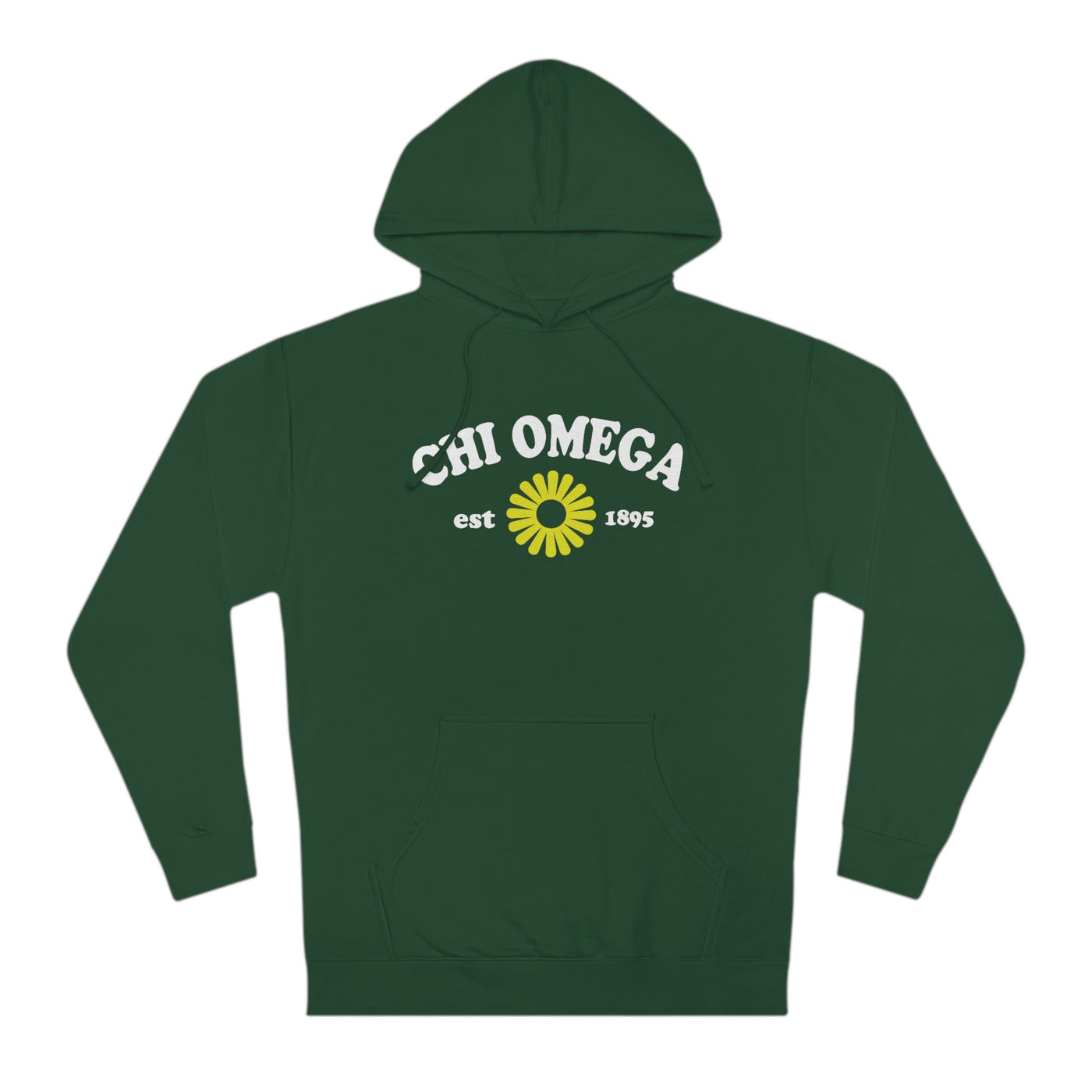 Chi Omega Lavender Flower Sorority Hoodie | Trendy Sorority Chi O Sweatshirt