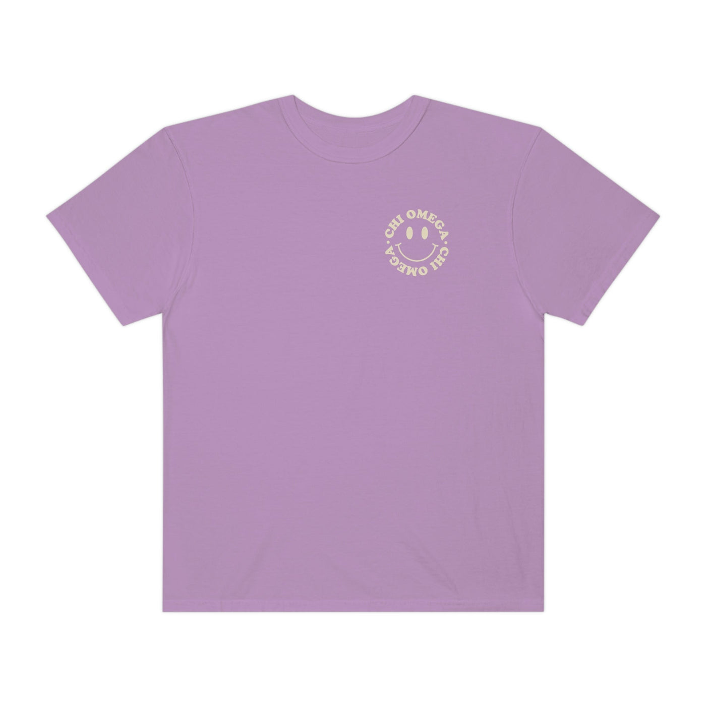 Chi Omega Smile Sorority Comfy T-Shirt