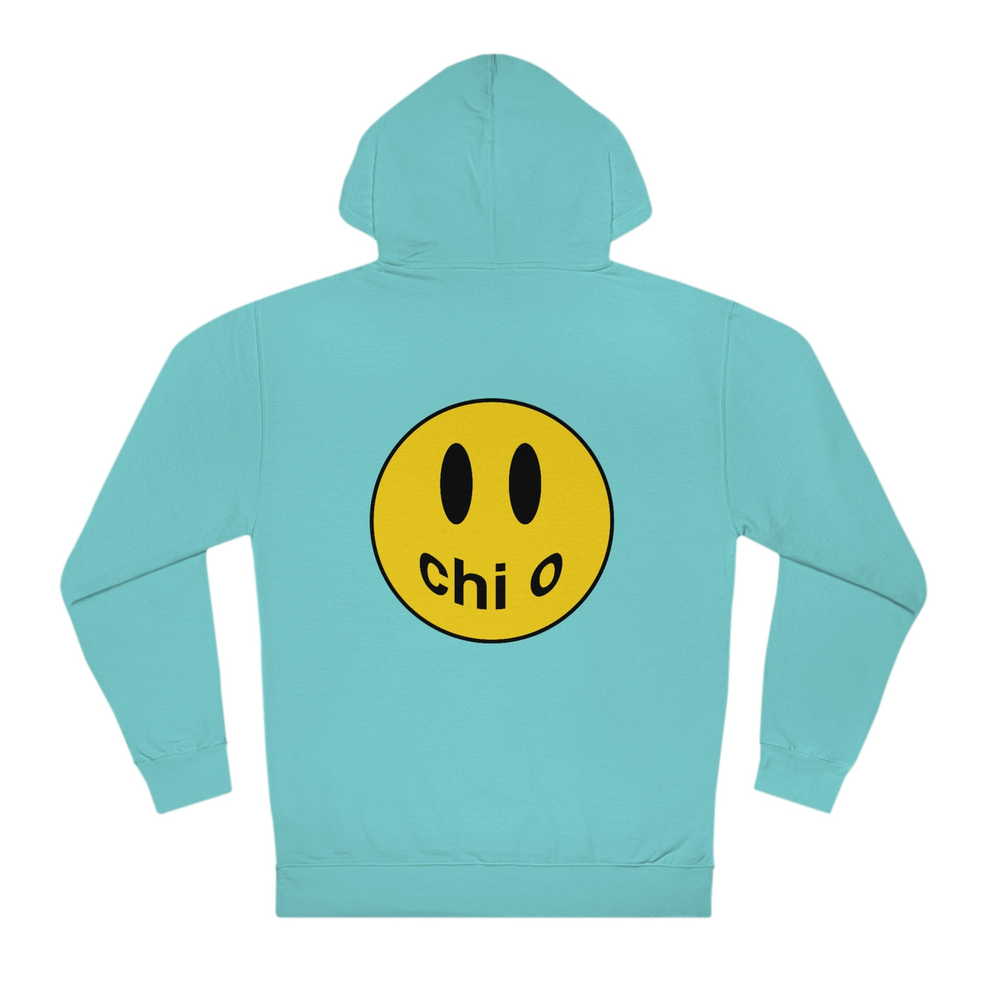 Chi Omega Smiley Drew Sweatshirt | Greek Apparel Sorority Smiley Hoodie