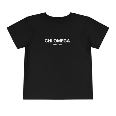 Chi Omega Sorority Baby Tee Crop Top