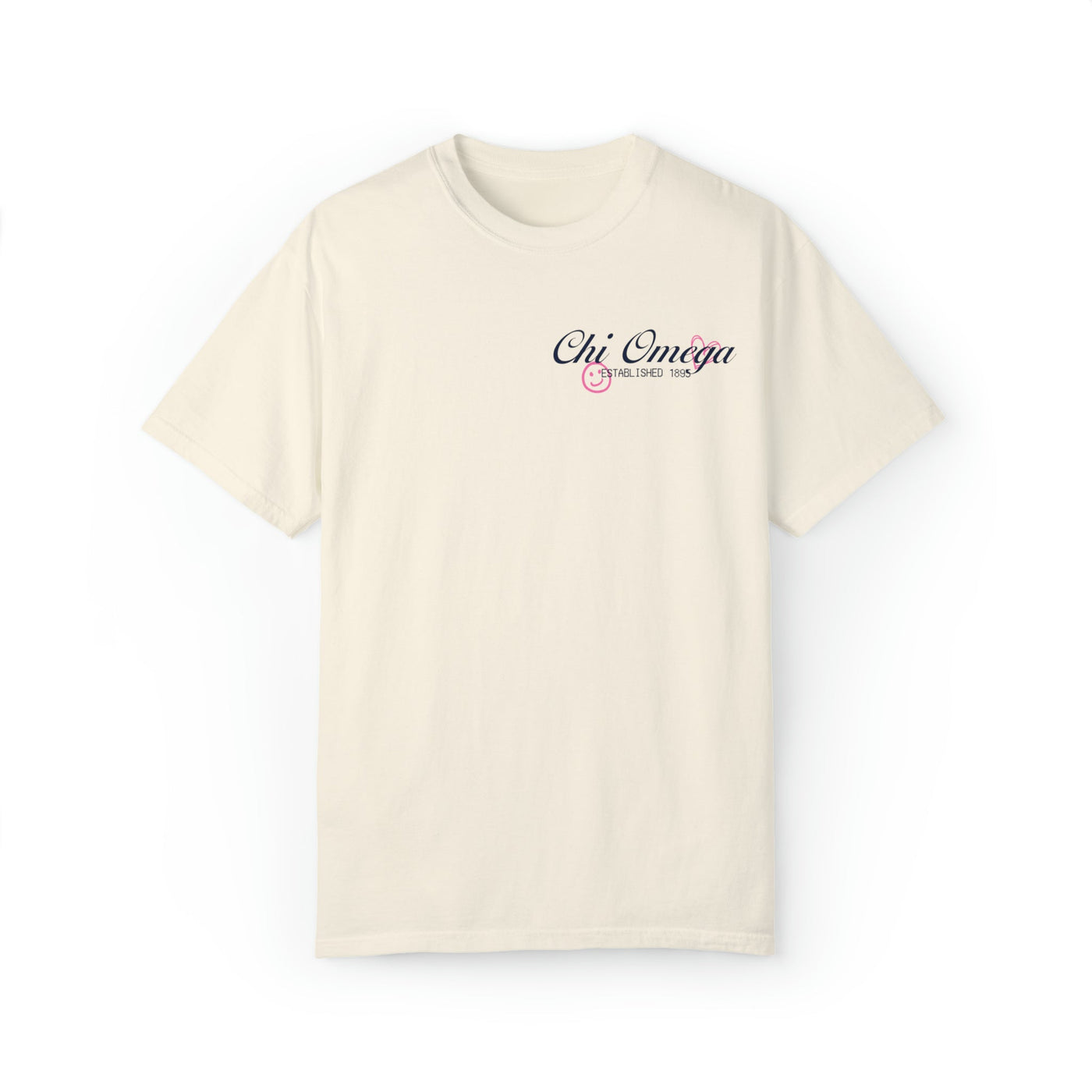Chi Omega Sorority Receipt Comfy T-shirt