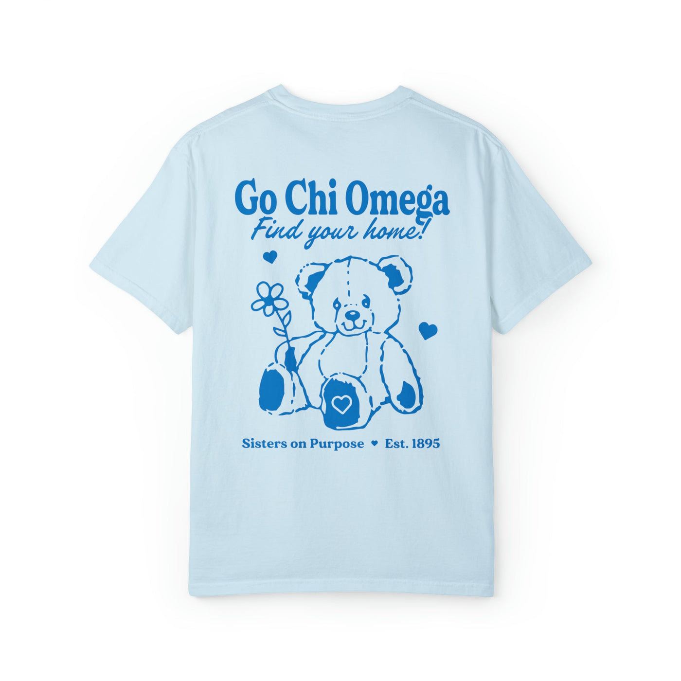 Chi Omega Teddy Bear Sorority T-shirt