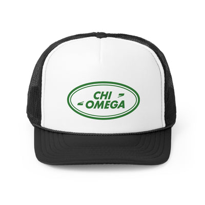 Chi Omega Trendy Rover Trucker Hat