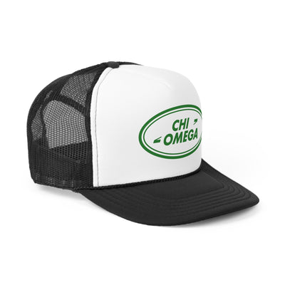 Chi Omega Trendy Rover Trucker Hat