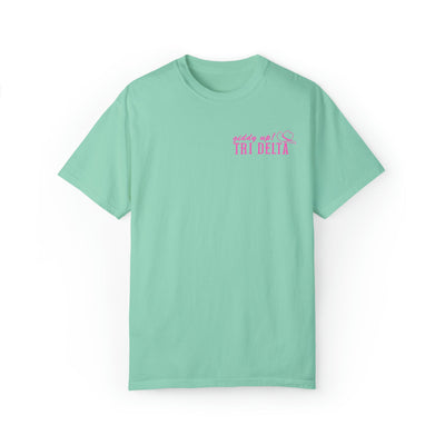 Delta Delta Delta Country Western Pink Sorority T-shirt