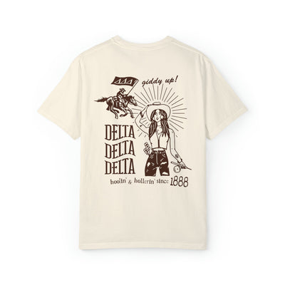 Delta Delta Delta Country Western Sorority T-shirt