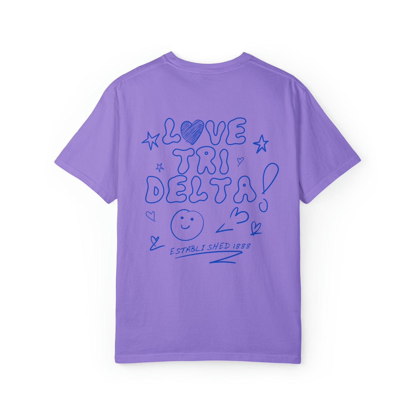 Delta Delta Delta Love Doodle Sorority T-shirt