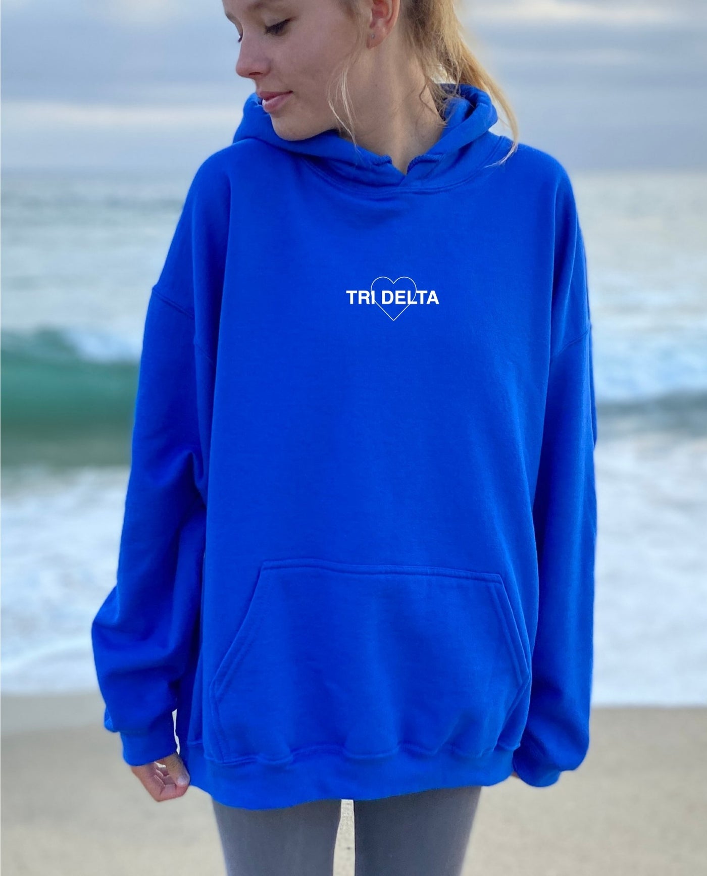 Delta Delta Delta Say It Back Sorority Sweatshirt, Tri Delta Sorority Hoodie