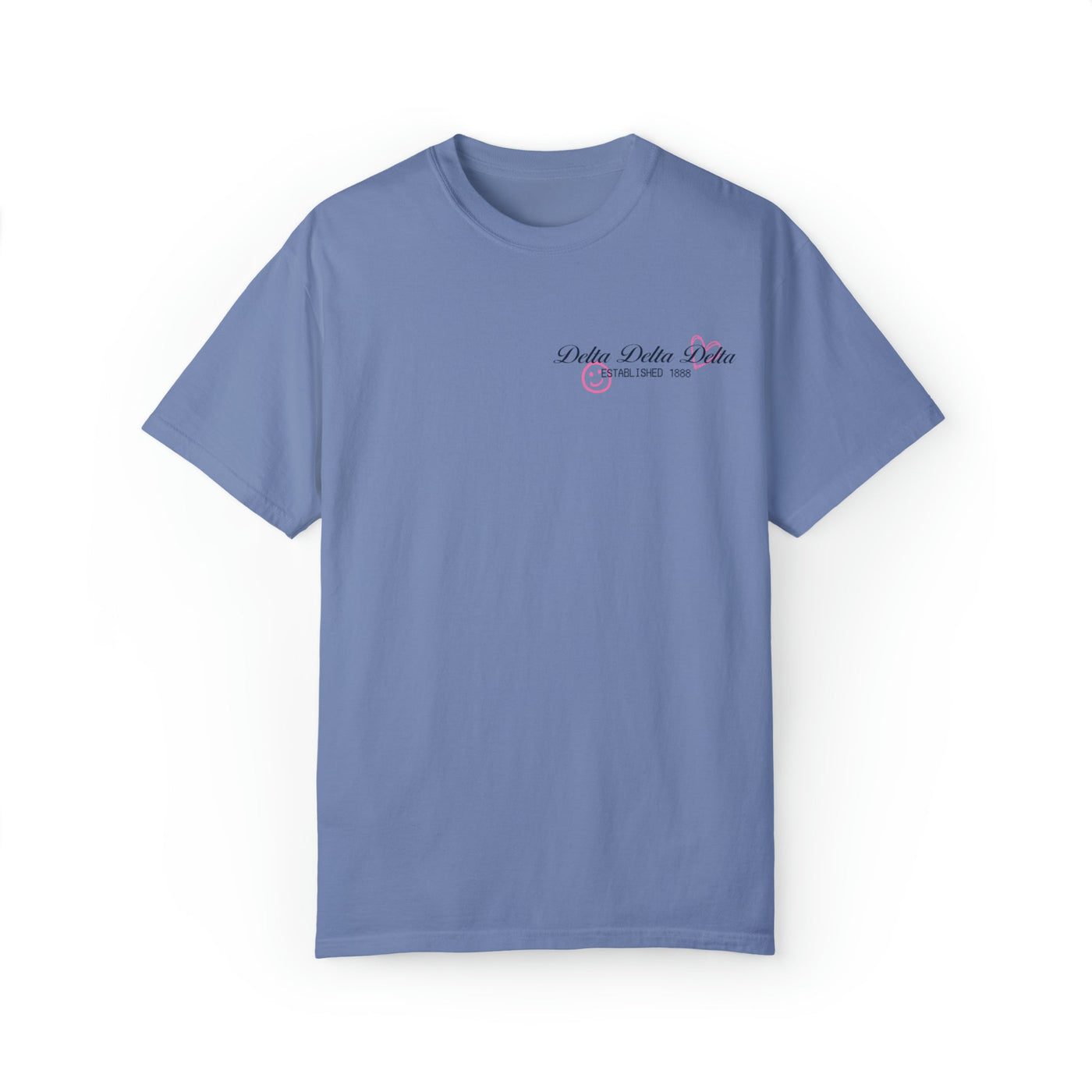 Delta Delta Delta Sorority Receipt Comfy T-shirt
