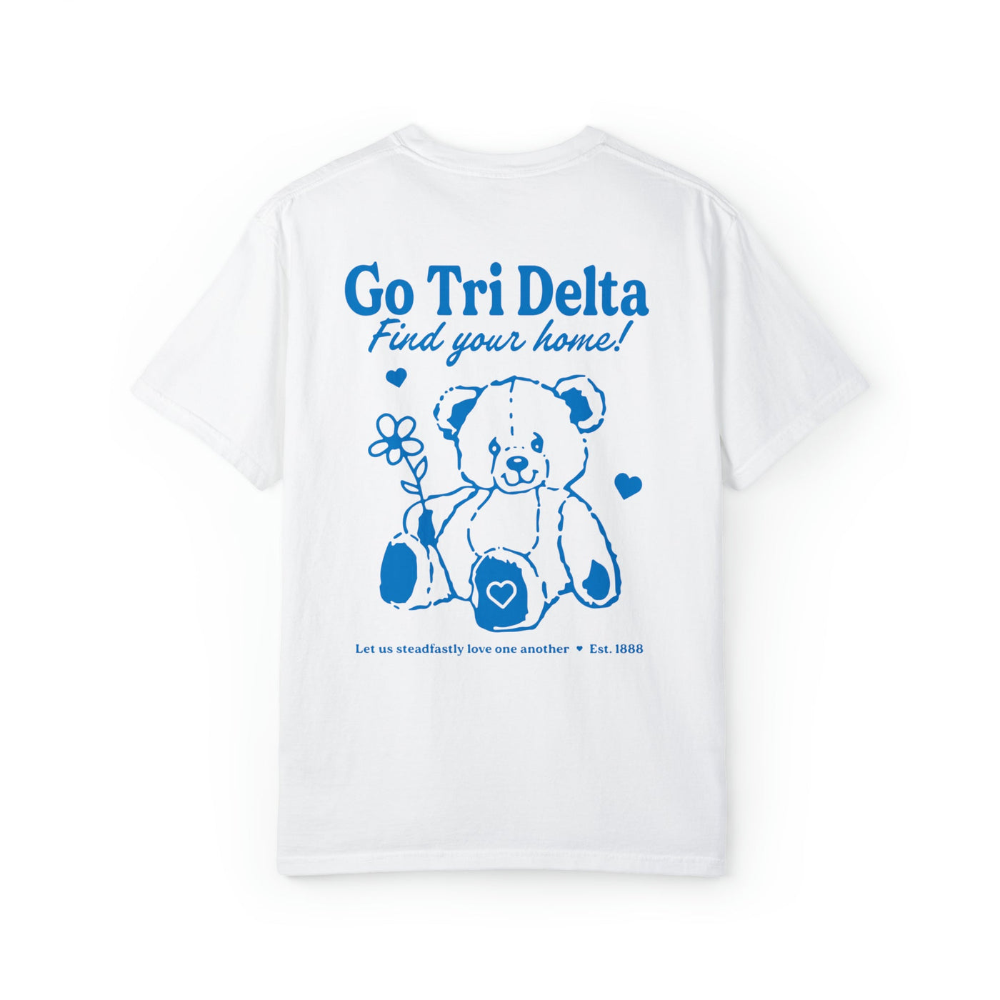 Delta Delta Delta Teddy Bear Sorority T-shirt