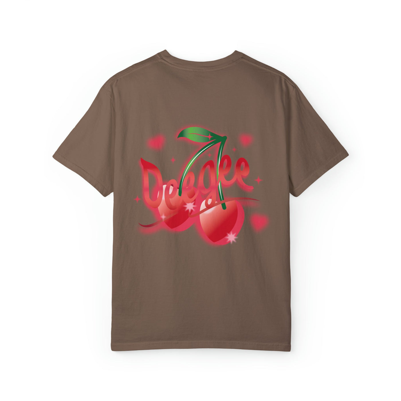 Delta Gamma Cherry Airbrush Sorority T-shirt