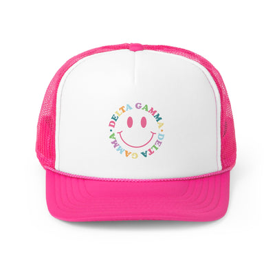 Delta Gamma Colorful Smile Foam Trucker Hat