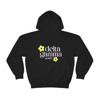 Delta Gamma Flower Sweatshirt, Dee Gee Sorority Hoodie