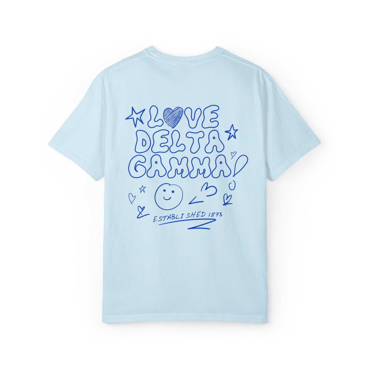 Delta Gamma Love Doodle Sorority T-shirt