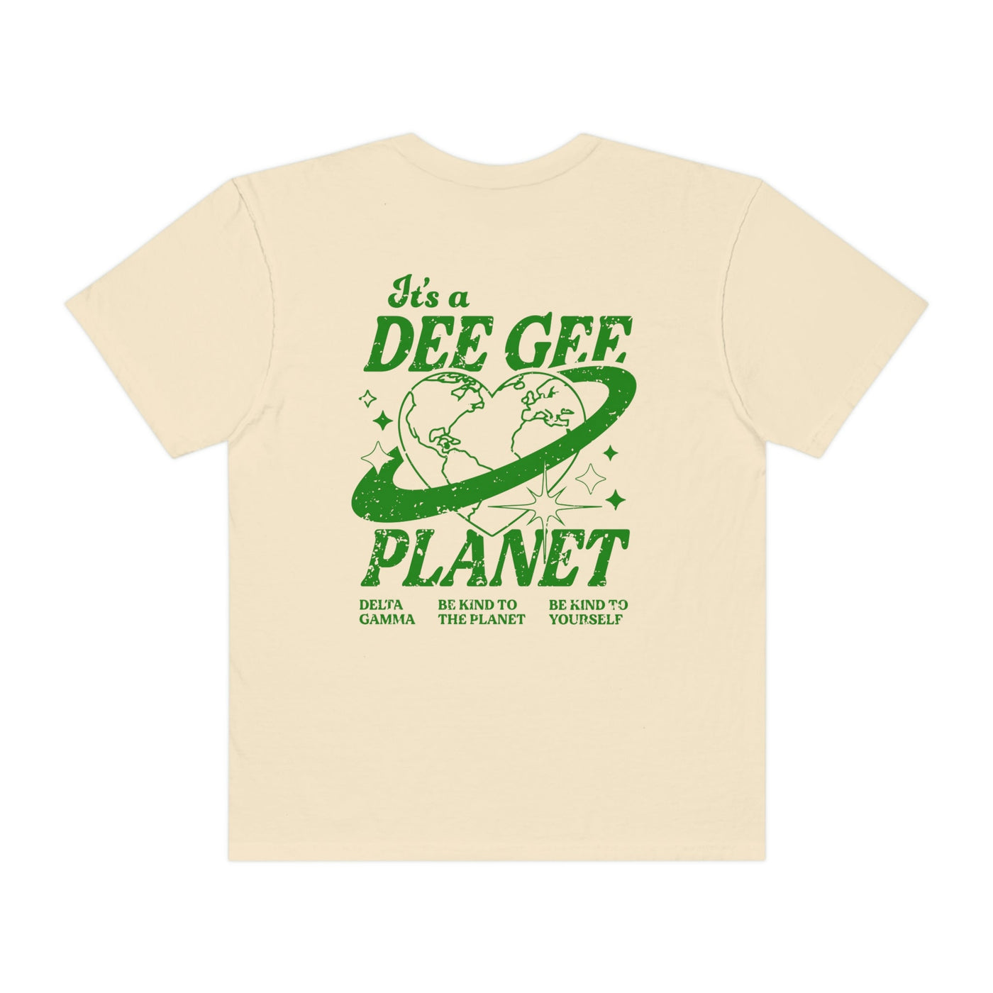 Delta Gamma Planet T-shirt | Be Kind to the Planet Trendy Sorority shirt
