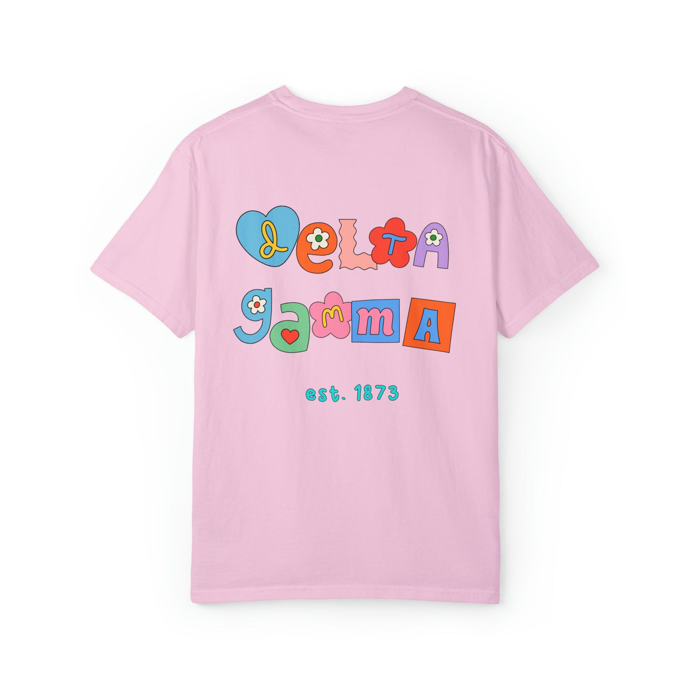 Delta Gamma Scrapbook Sorority Comfy T-shirt