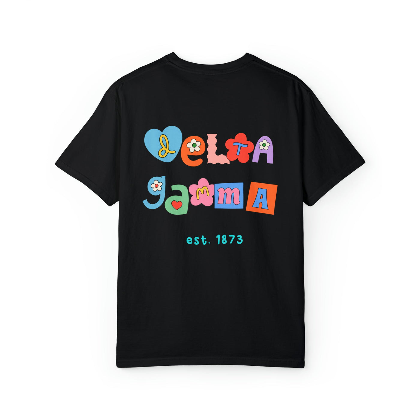 Delta Gamma Scrapbook Sorority Comfy T-shirt