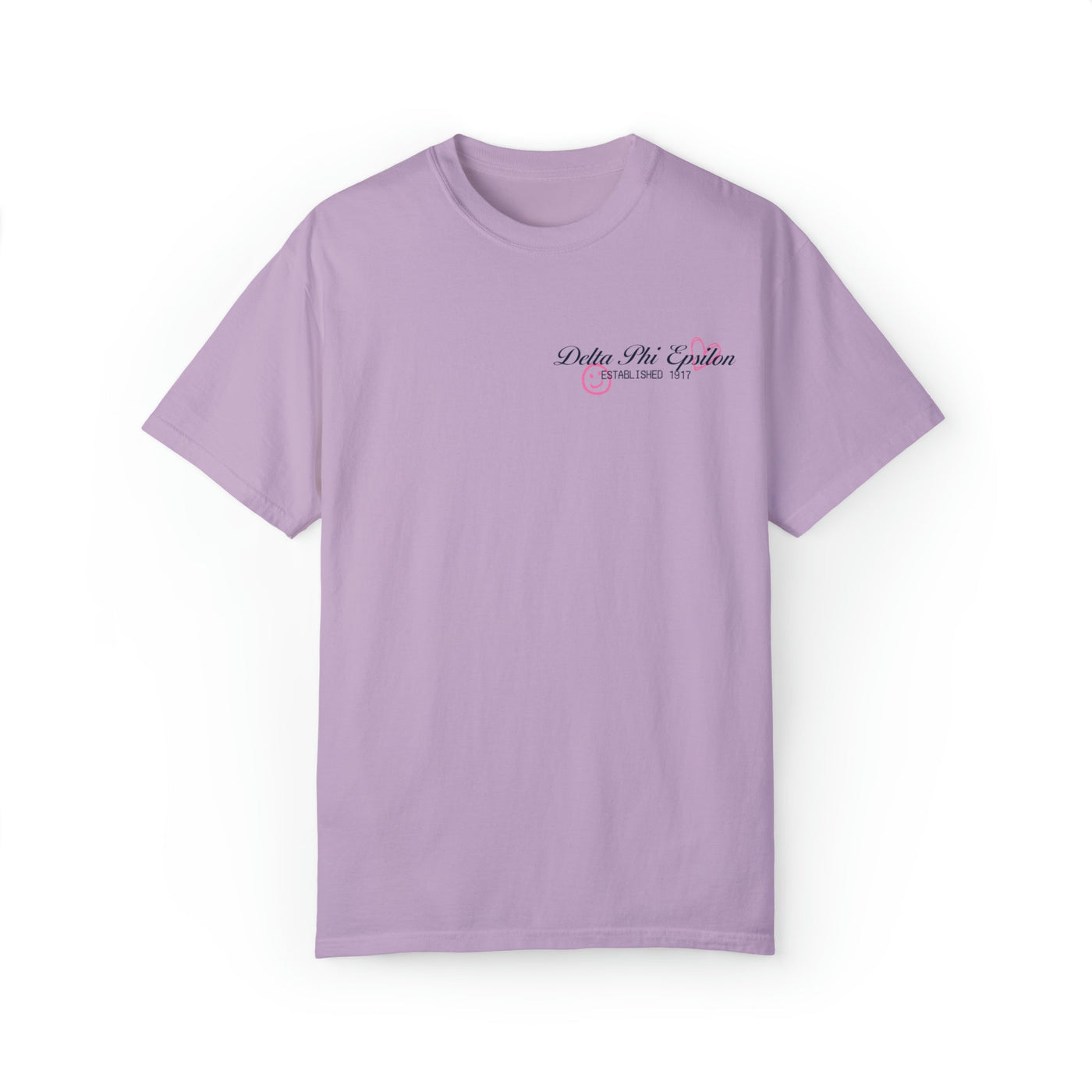 Delta Phi Epsilon Sorority Receipt Comfy T-shirt