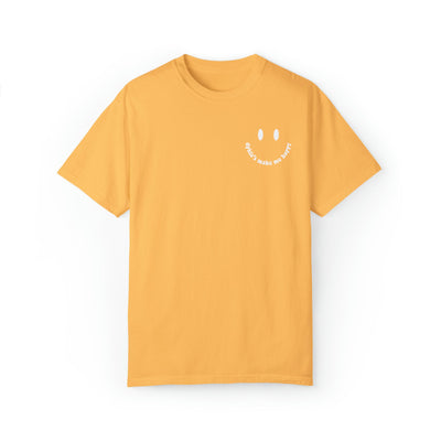 Delta Phi Epsilon's Make Me Happy Sorority Comfy T-shirt