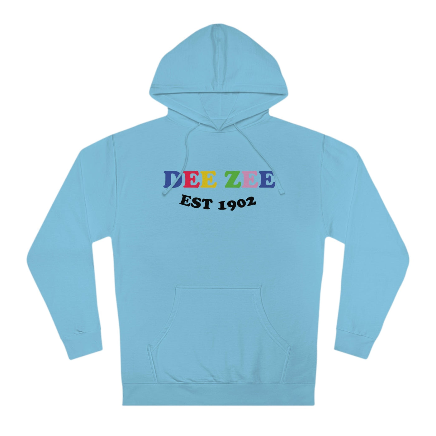 Delta Zeta Colorful Sorority Sweatshirt Dee Zee Hoodie