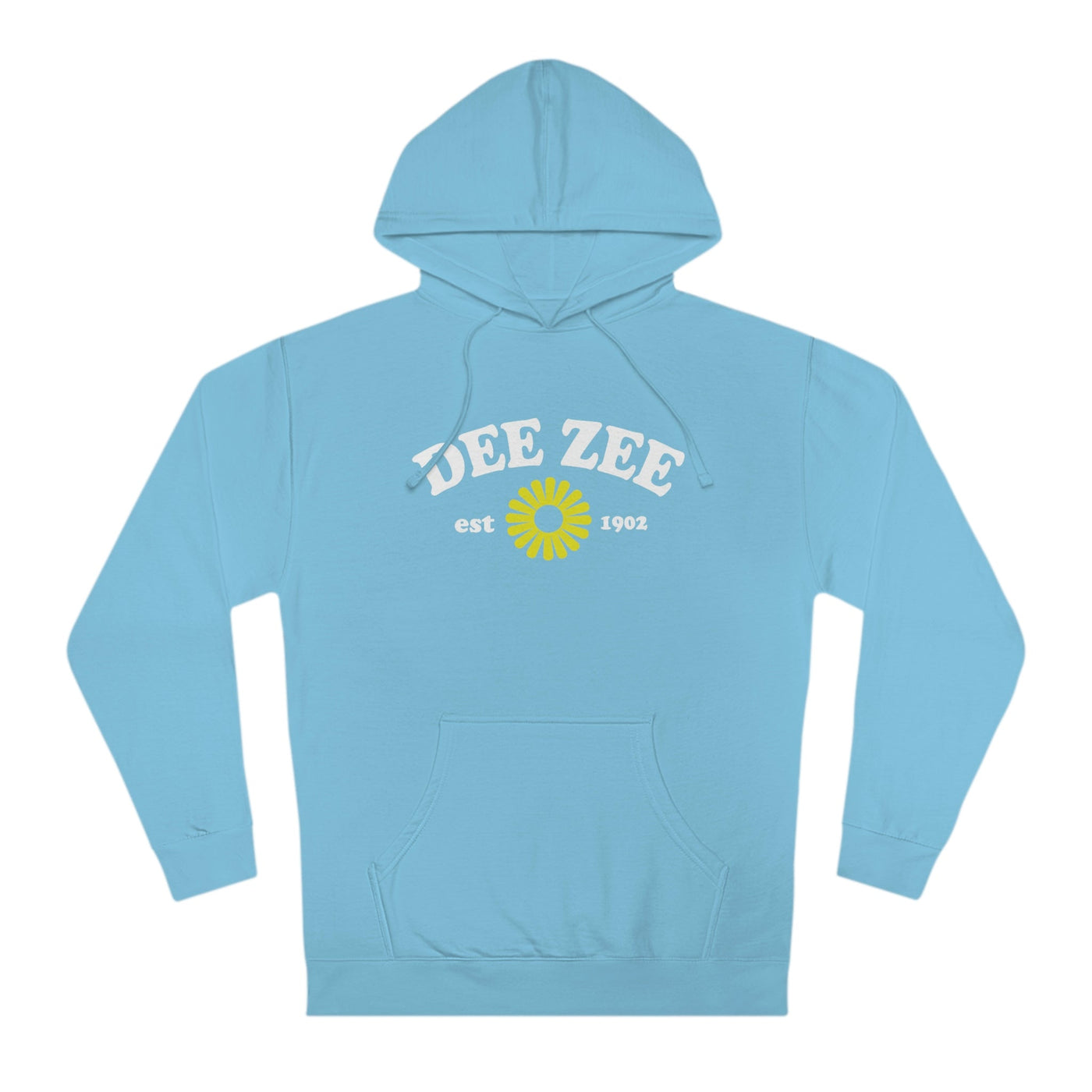 Delta Zeta Lavender Flower Sorority Hoodie | Trendy Sorority Dee Zee Sweatshirt
