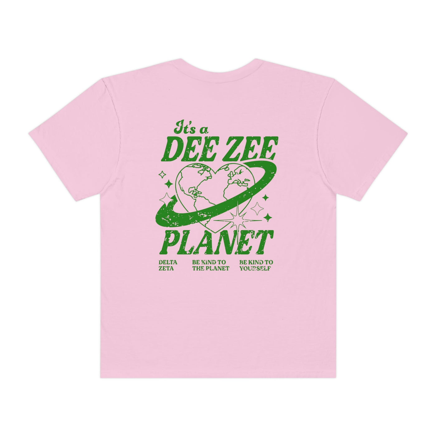 Delta Zeta Planet T-shirt | Be Kind to the Planet Trendy Sorority shirt