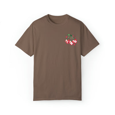 Gamma Phi Beta Cherry Airbrush Sorority T-shirt