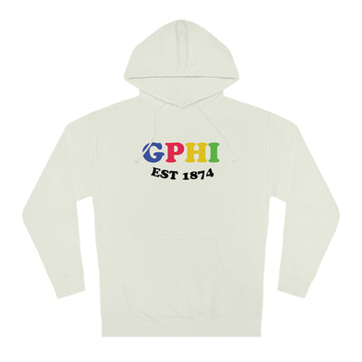 Gamma Phi Beta Colorful Sorority Sweatshirt GPhi Hoodie