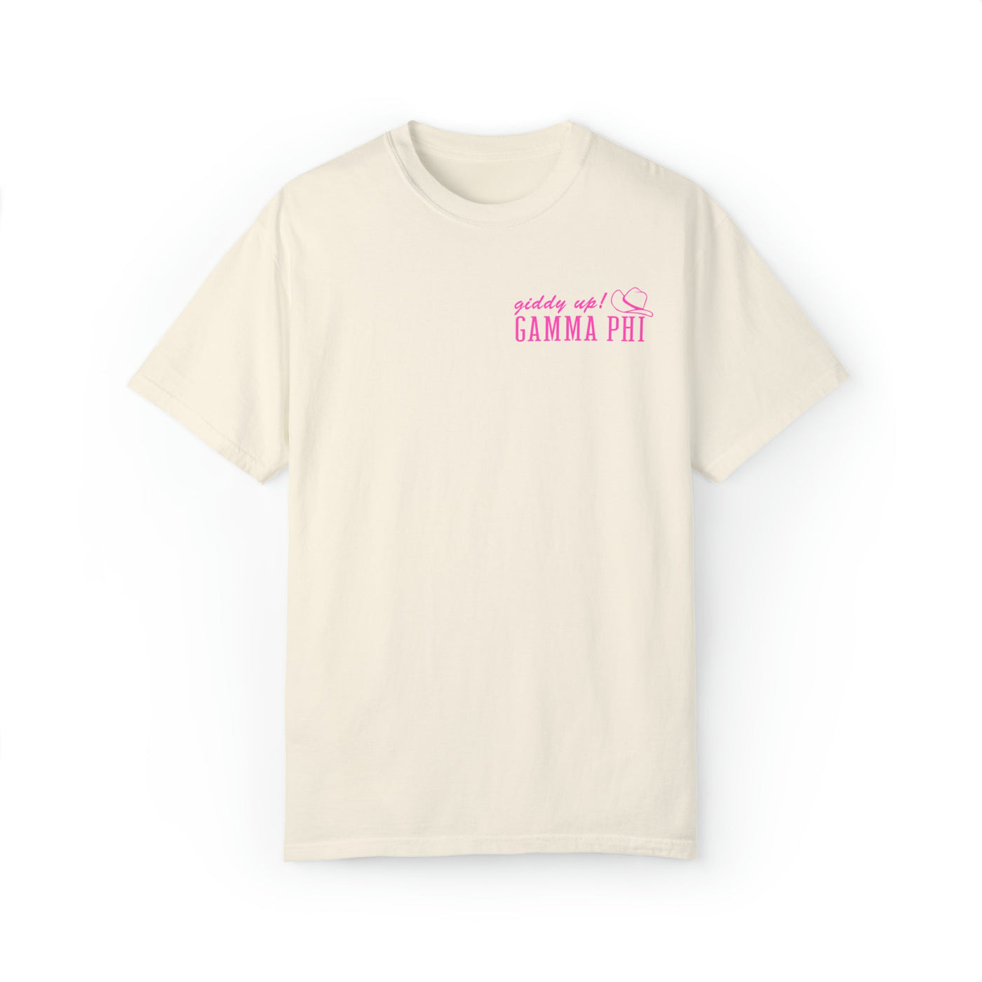 Gamma Phi Beta Country Western Pink Sorority T-shirt