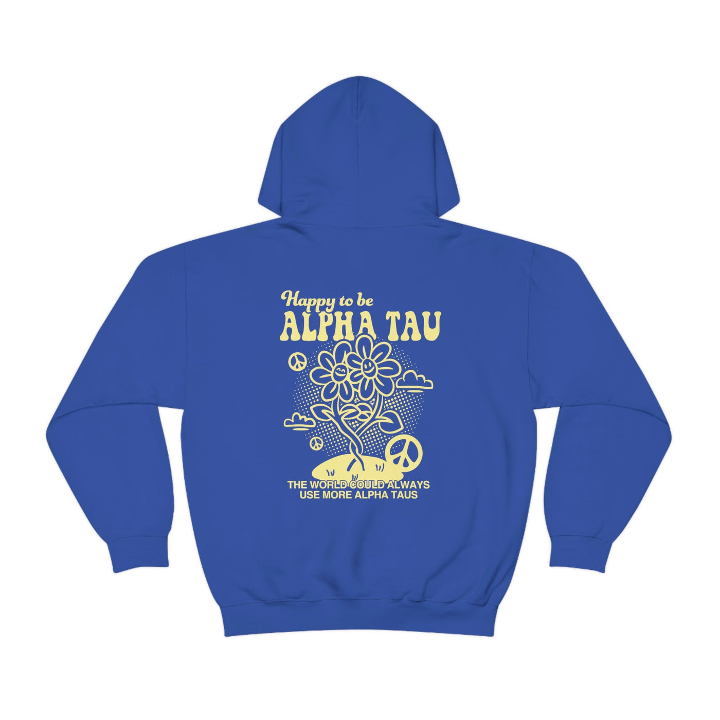 Happy to Be Alpha Tau Sorority Sweatshirt | Alpha Sigma Tau Trendy Sorority Hoodie