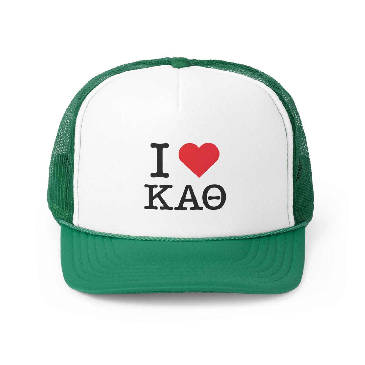 I Heart Kappa Alpha Theta Sorority Foam Trucker Hat