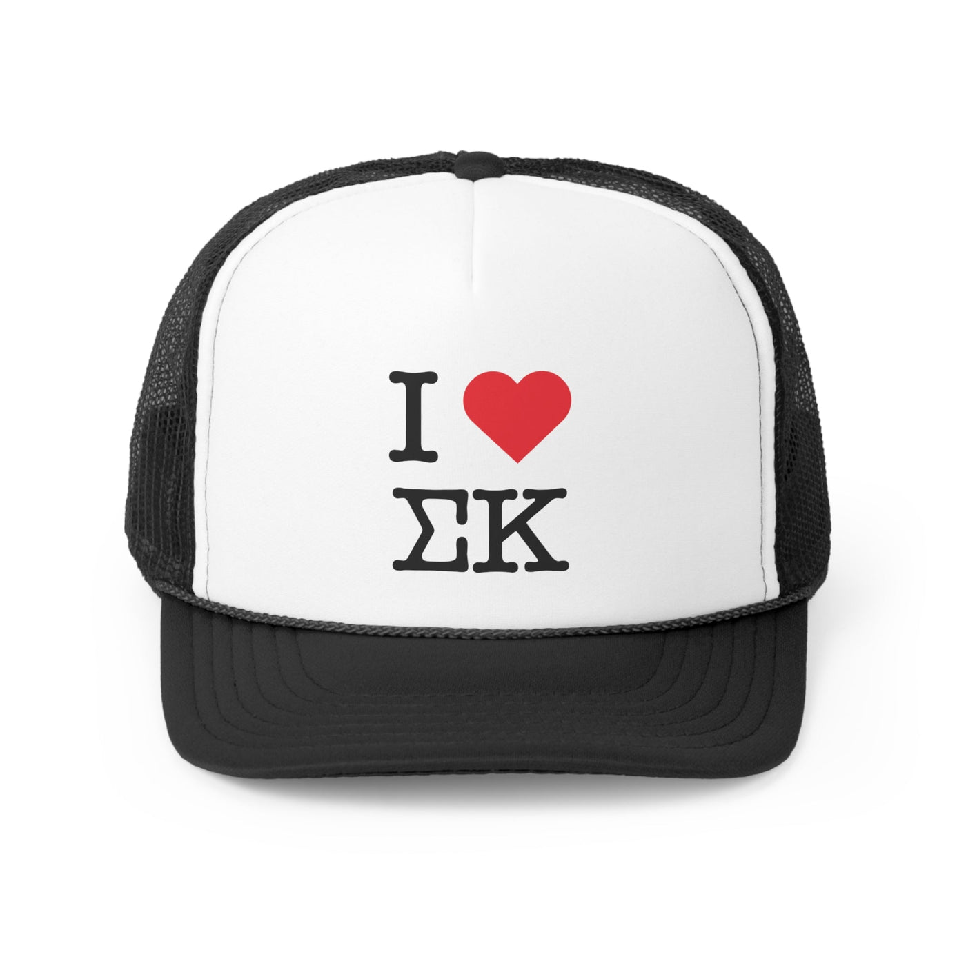 I Heart Sigma Kappa Sorority Foam Trucker Hat