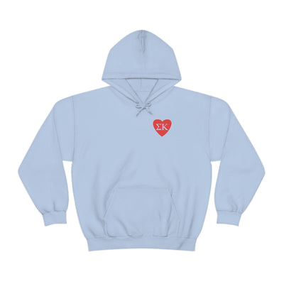 I Love Sigma Kappa Sorority Sweatshirt | Trendy Custom Sigma Kappa Sorority Hoodie