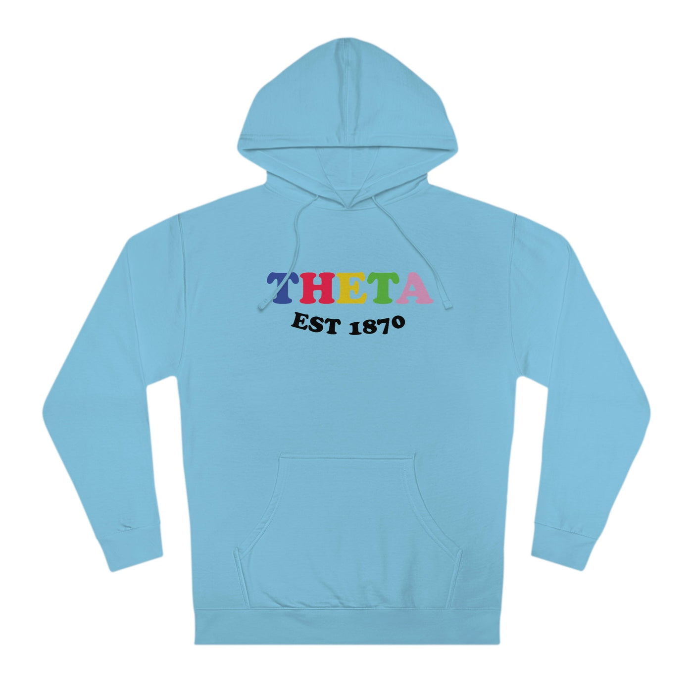 Kappa Alpha Theta Colorful Sorority Sweatshirt Theta Hoodie