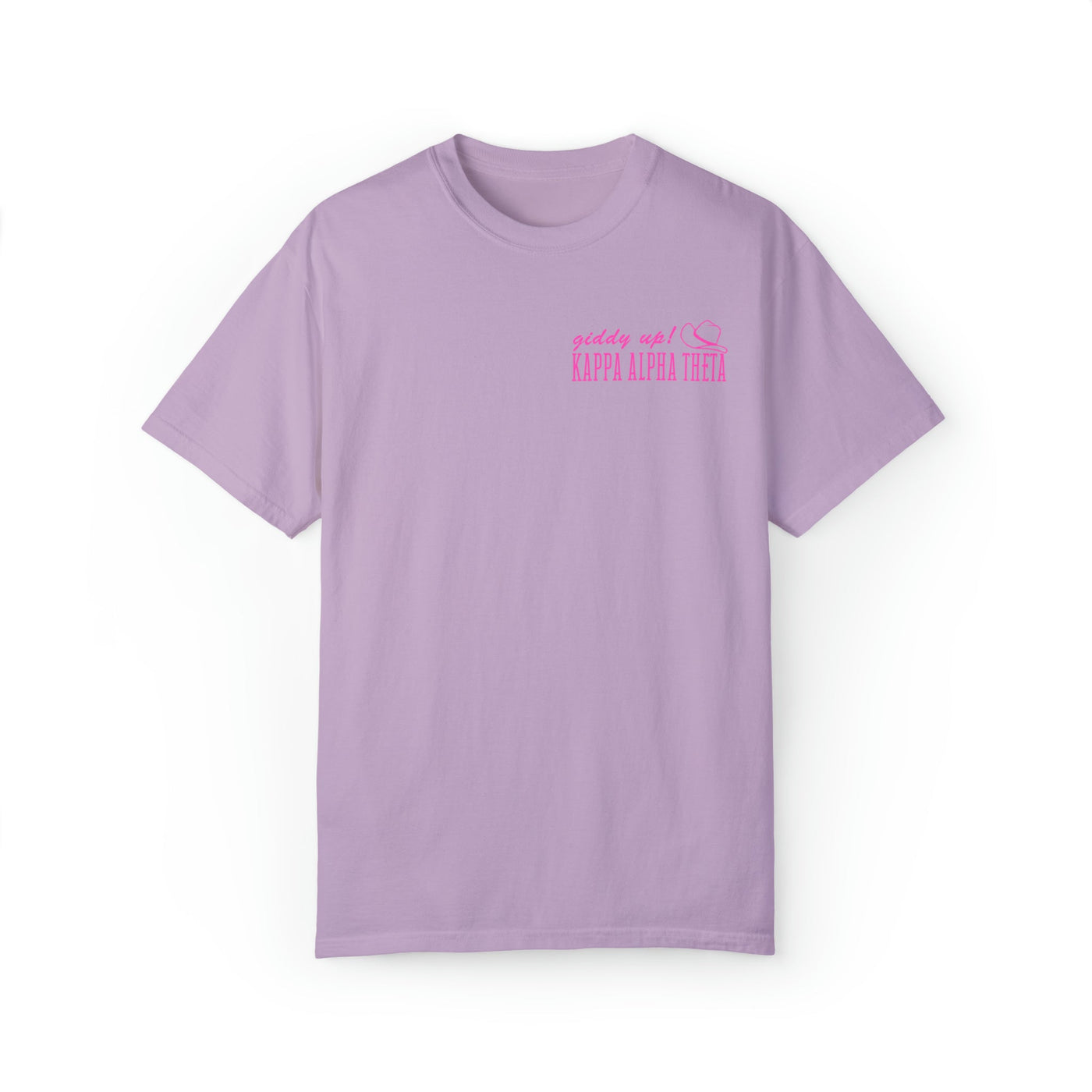 Kappa Alpha Theta Country Western Pink Sorority T-shirt