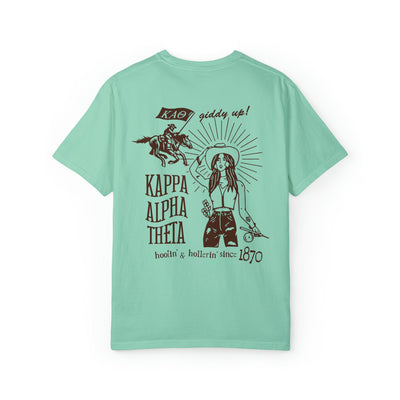 Kappa Alpha Theta Country Western Sorority T-shirt