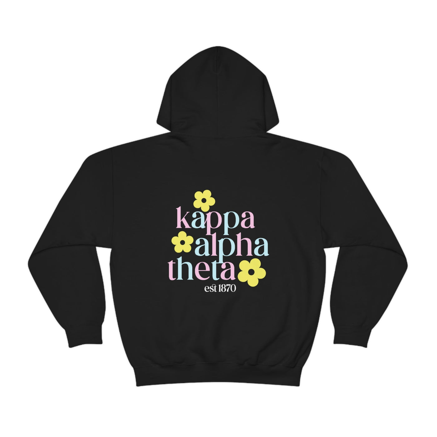 Kappa Alpha Theta Flower Sweatshirt, Theta Sorority Hoodie