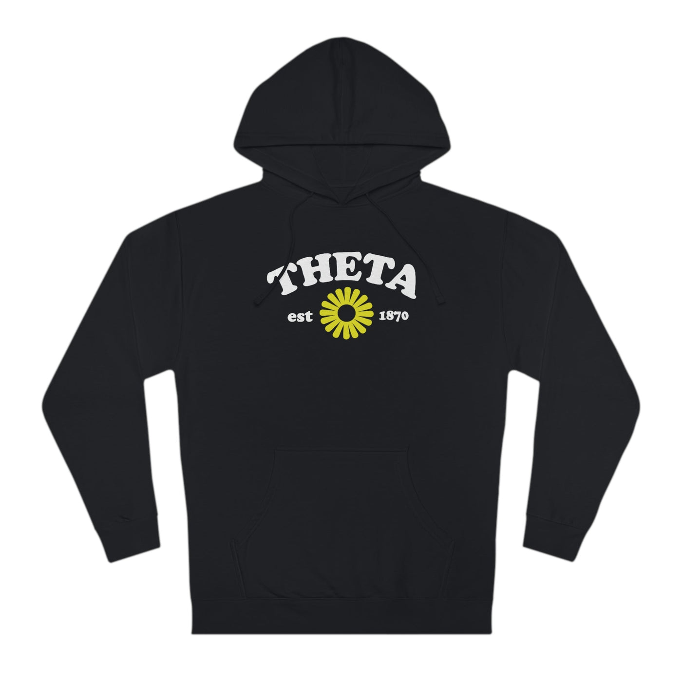 Kappa Alpha Theta Lavender Flower Sorority Hoodie | Trendy Sorority Theta Sweatshirt
