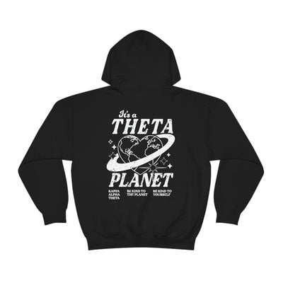 Kappa Alpha Theta Planet Hoodie | Be Kind to the Planet Trendy Sorority Hoodie