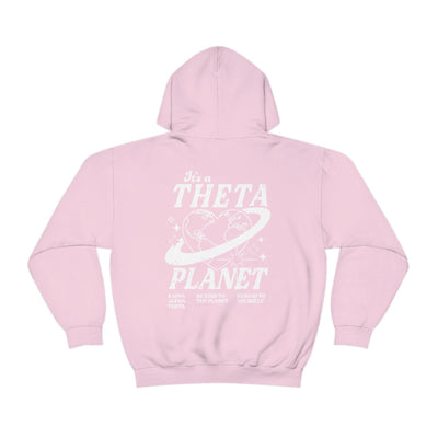 Kappa Alpha Theta Planet Hoodie | Be Kind to the Planet Trendy Sorority Hoodie