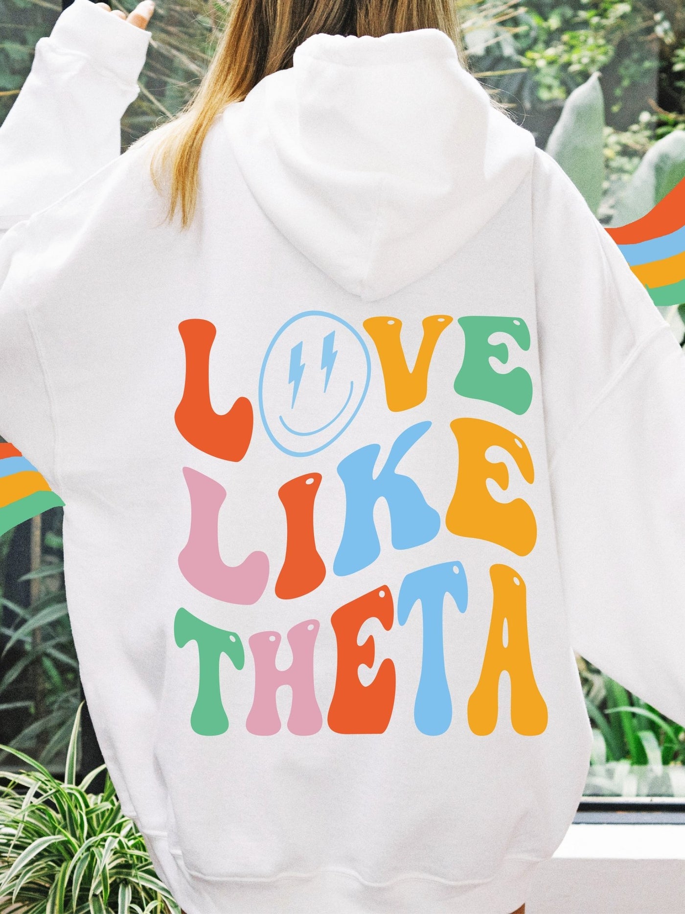 Kappa Alpha Theta Soft Sorority Sweatshirt | Love Like Theta Sorority Hoodie