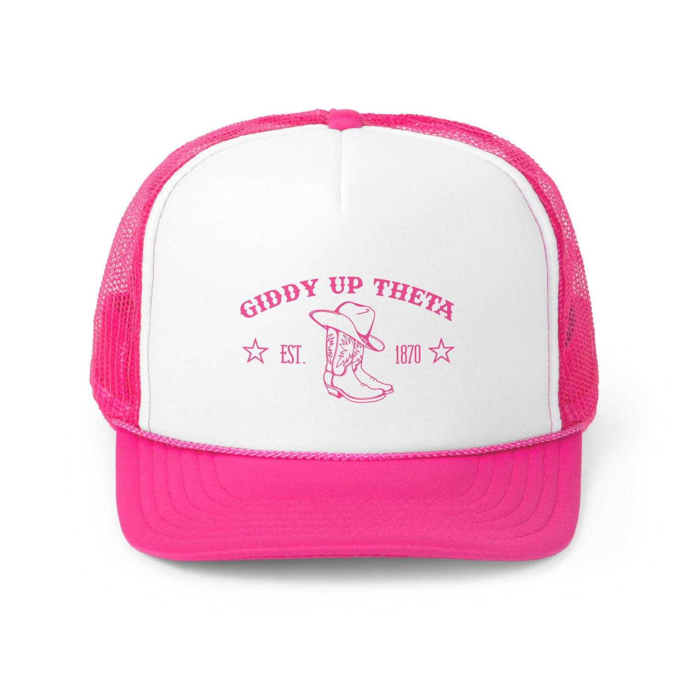 Kappa Alpha Theta Trendy Western Trucker Hat